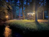 Cozy cabin with backyard stream close to Au Sable River and the best ATV trails Hotels in Oscoda County