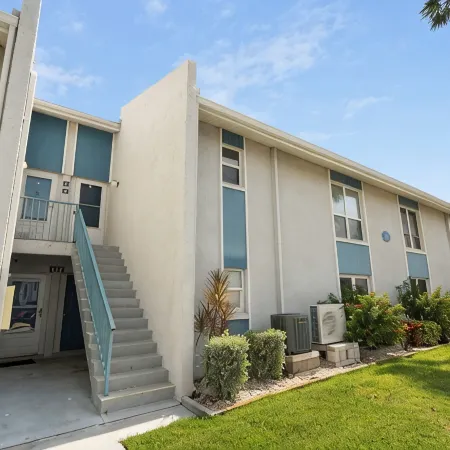 Stunning, fully renovated, waterfront, condo, heated pools, near beach