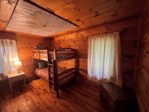 Lakefront Log Cabin Getaway on Sabattus Pond - Dog Friendly! - 3-Star