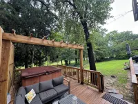 Waterfront Studio with Hot Tub & Fire Pit Sleeps 4 Hotels in 