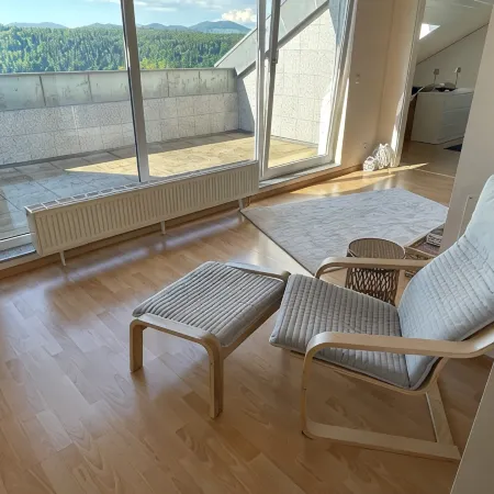 Spacious vacation apartment with panoramic view