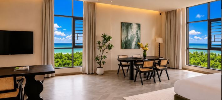 Meizhou Island 123 B&B Full Sea View Detached Terrace Light Luxury (Lianchiao Beach Store) Hotels in Putian