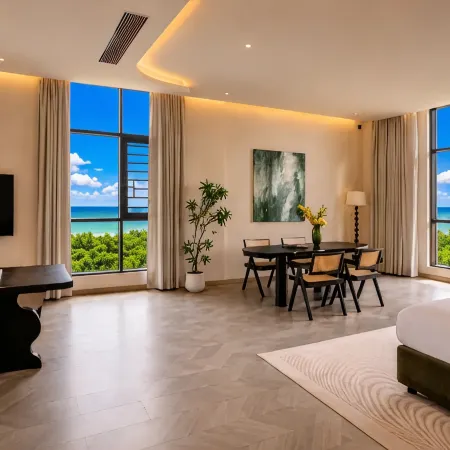 Meizhou Island 123 B&B Full Sea View Detached Terrace Light Luxury (Lianchiao Beach Store)