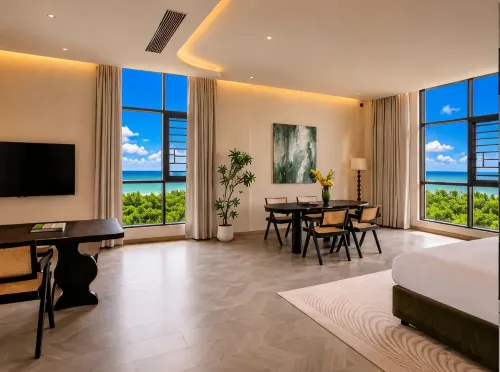 Meizhou Island 123 B&B Full Sea View Detached Terrace Light Luxury (Lianchiao Beach Store) - Pools