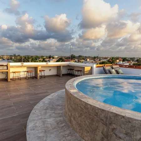 Entire Home in Beautiful Corpus Christi Cozumel- 4 Bedrooms, AC and Wifi