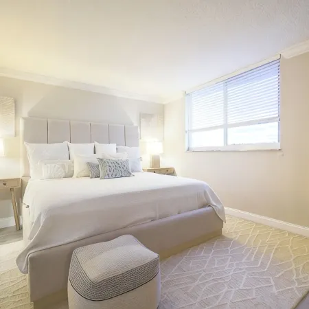 Stylish 2BR, 2BA Apartment with Balcony & Pool - Just Steps from the Beach