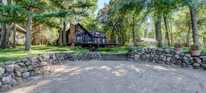 Whitefish Chain Lake Home with Beach + Sauna + King Beds + Kayaks +Paddle Boards Hotéis em Crosslake