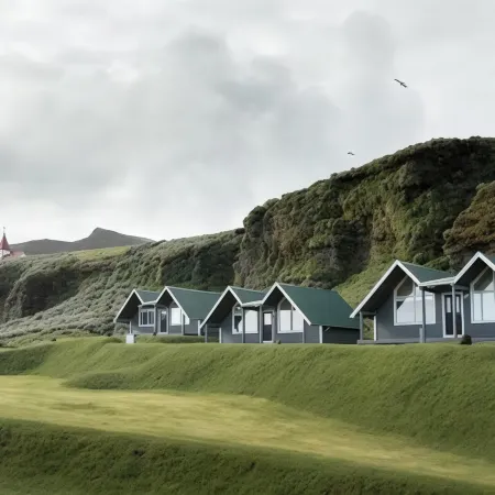 Vík Cottages Отели в г. Вик