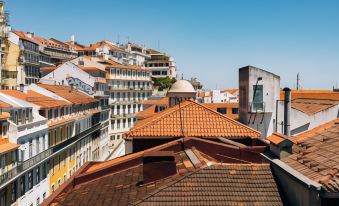 The House on the Pink Street in Lisbon