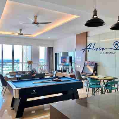 TheShore Luxury 4+1Br Penthouse/8-12Pax/Pool Table/DirectToMall/Jonker 10Min Fitness & Recreational Facilities