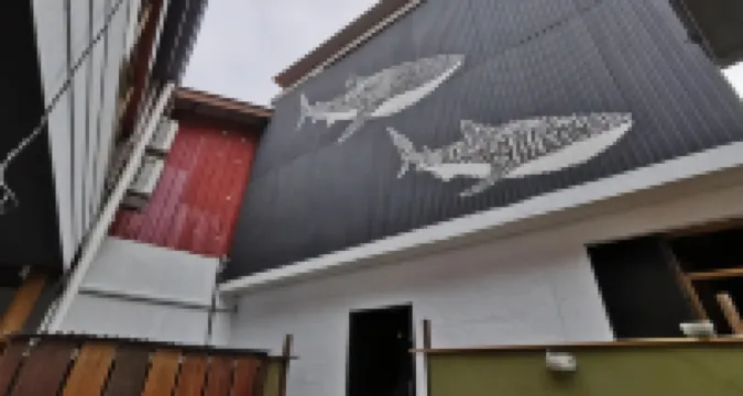 停泊島海灘箱子旅館 鄰近巴興地羣島的酒店