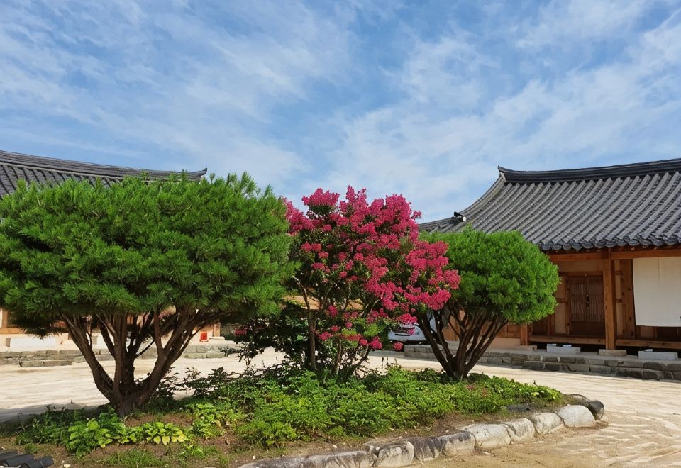 함양 남계 일로당 한옥 마루