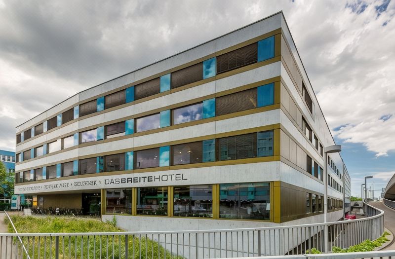 Dasbreitehotel am Rhein