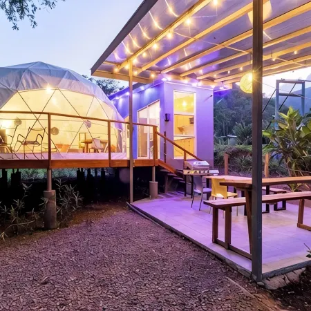 Bitzu Dome - Bijagua Riverside Glamping