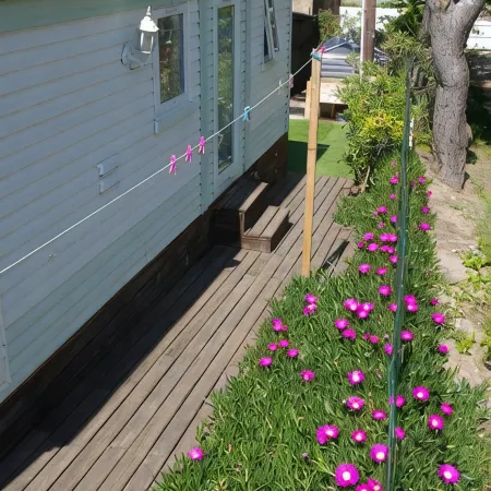 Mobil-home Bord de mer sur Terrain Privé