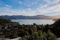 Akaroa Holiday Home.  Spacious, sunny, harbour views and close to town. Sleeps 8