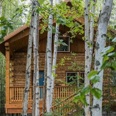 Riverfront, Authentic, Luxury Log Cabin-Black Bear