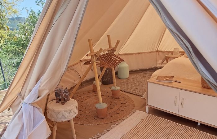 Cozy campground in beautiful Salobrena with WiFi, AC