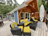 SHORT WALK TO WATER & NESTLED IN THE TREES THIS BEAUTIFUL CABIN HAS LAKE VIEWS - 4-Star