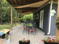 Private Waterfront property with Mountains surrounding the Loft on the Doe River - Wifi