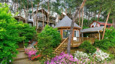 Hoengseong Lovestar in Forest Pension Hotels in der Nähe von Dunnae Station