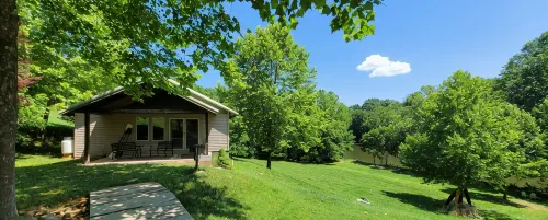 Riverside Cabin on the New River;  Pets Welcome; All Fees Included