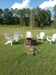 Cozy private cabin on 10 acres with 300+ feet of water front. Pet friendly.