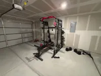 Charming 3-bedroom house with gym