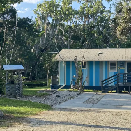 West Creek in Old Homosassa across from the Freezer