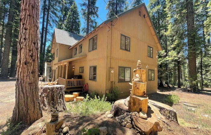 “Big Trees Retreat,” Boasts 5BR/2.5BA, Sleeps-16. 2-level living. Dog friendly!