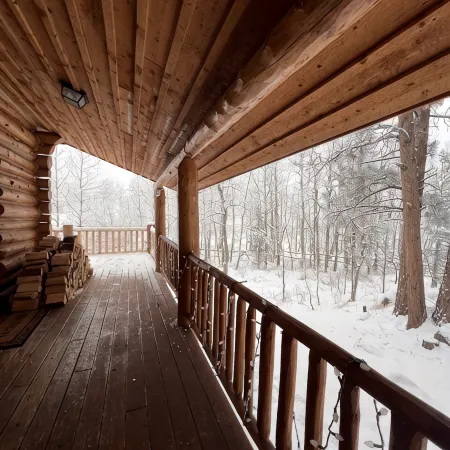 Red Feather Lakes Cozy Log Cabin