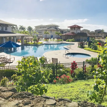 Luxury condo with central A/C and golf and ocean views