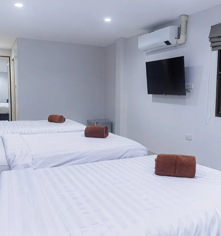 ห้องพักสำหรับสามท่าน