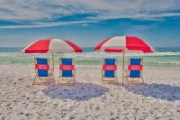 "Sand Dollar" Gorgeous 6 Bed Private Pool, Courtyard, Beach Service & Golf Cart! - Bungalows