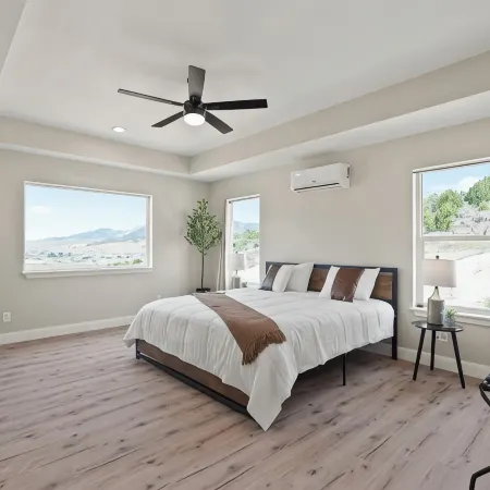 Modern 2024 build, in welcoming Lava Hot Springs. Top unit.