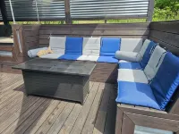 Spacious home near Torch Lake w/custom back patio, steps away from public access - 4-Star