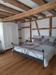 Modern vacation apartment "Tanzsaal" Living in a listed half-timbered house