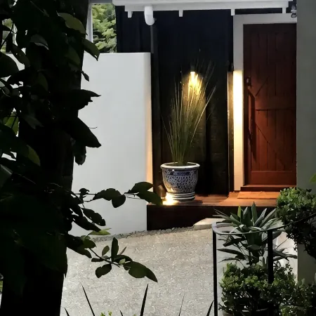 Exclusive use boutique luxury holiday residence with outdoor bath