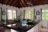 A Luxury, Beach Front, Two Bedroom Suite with large balcony.