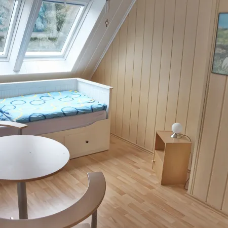 Vacation in Saxon Switzerland Garden Pool Stove