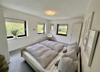 Ferienhaus in Strandnähe mit Etwas Meerblick, Balkon, Loggia, Garten in Meierwik - balcony