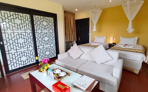 Hue Riverside Boutique Resort & Spa - balcone