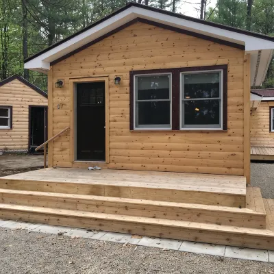 New Pine Cabin in the white mountains walk to white lake new - Hytter