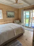 Secluded waterfront fishing cabin, boat dock, pier, sunsets, boat to beach - Alphydda