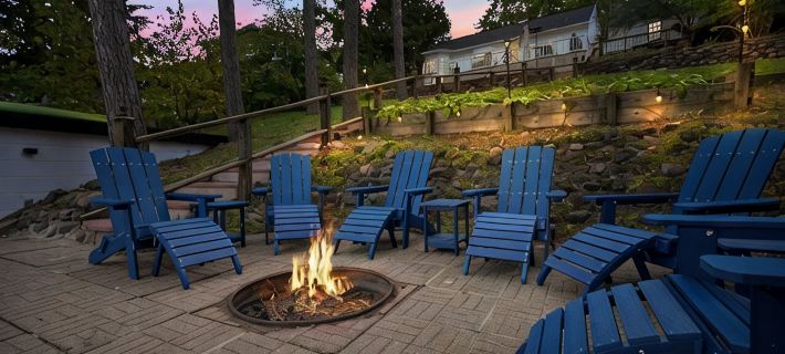 Lake Front Cottage with Amazing Firepit, Private Dock, Sleeps 6 Ξενοδοχεία στην πόλη Chippewa County
