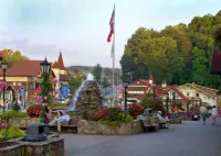 Bear Paw Cottage #5  Queen Log Bed: Cozy!: Pet Friendly; 2 Adults/2 Children Max