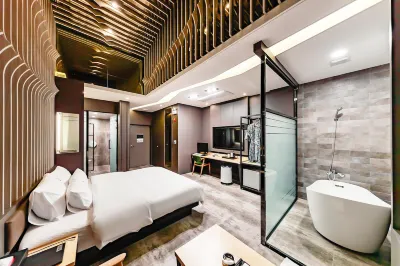 Hapcheon Moon Lake Self Check-in Motel Отели в г. 