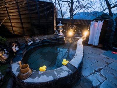 スパ・大浴場 和モダンな温泉旅館 湯布院らんぷの宿の写真