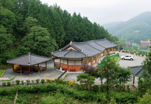 방아재 편백나무 숲 한옥펜션