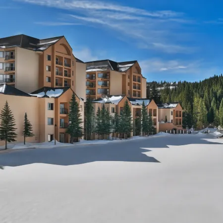 Marriott's Mountain Valley Lodge at Breckenridge Отели рядом с достопримечательностью «Квандари Пик Трейлхед»
